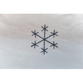 Housse de couette Flocon blanc