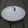 Assiette creuse Cerf