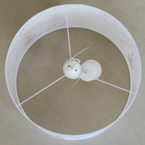 Suspension montagne télécabine Ø45cm