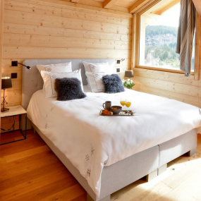 Copripiumino bianco fiocchi grigio