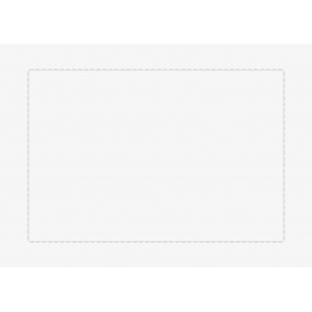 Funda de almohada color crema - borde gris 65x65cm