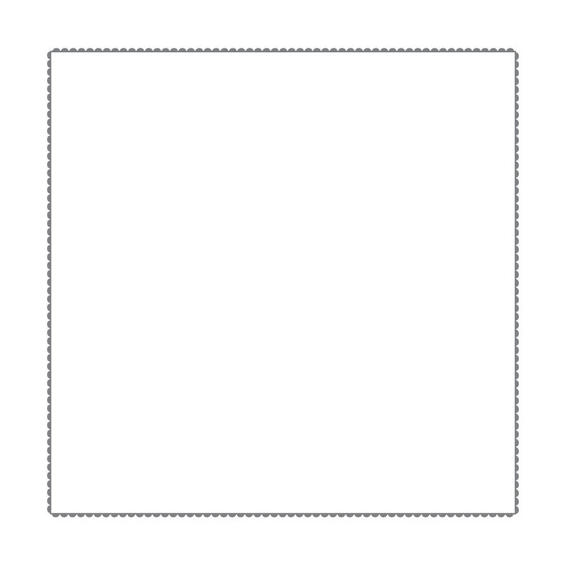 federa bianco - grigio 65x65 cm