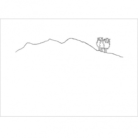 Taie d'oreiller mouton 50x70cm