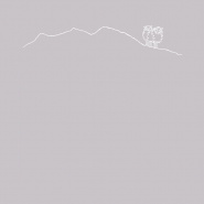 Sheep pillowcase on taupe color 26 x 26 in