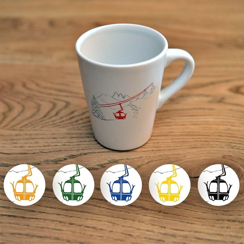 Mug Télécabine (Pack de 6)