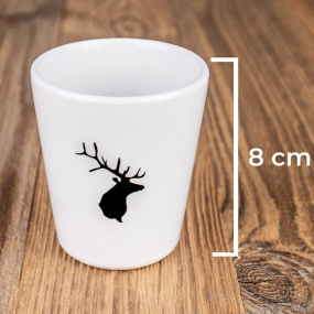 Coffee cup with a deer (Pack of 6)