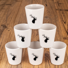 Coffee cup with a deer...