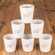 Tazza da caffè funivia (x6)