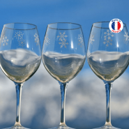Snowflakes wine glasses (pack of 6)