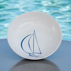 Sailboat soup plates (pack...