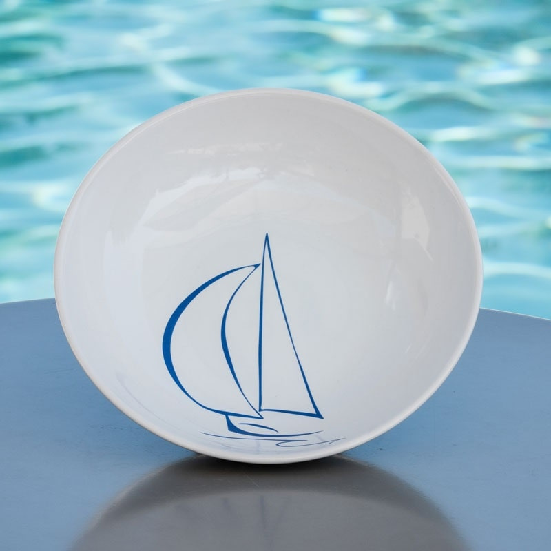 Assiette Creuse Bateau (Pack de 6)