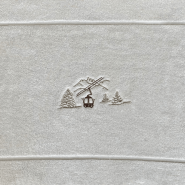 Tappetino da bagno gondola bianca