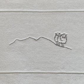 Tappetino Pecora bianca