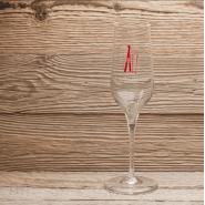 Champagne flutes with Ski poles (pack of 6)