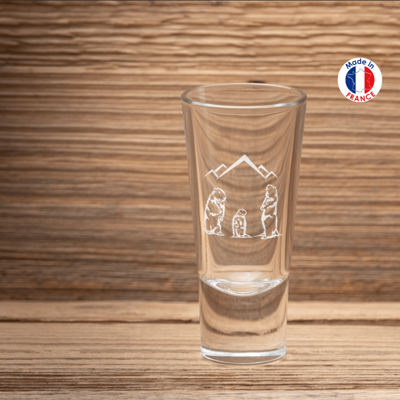 Verre à liqueur Marmotte (pack de 6)