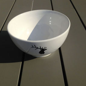 Bowls with a deer (pack of 6)
