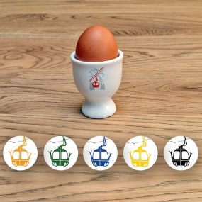 Egg cups Cable car (Pack of 6)