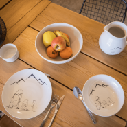 Piatto da dessert Marmotta (x6)