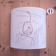 Lampada de parete seggiovia