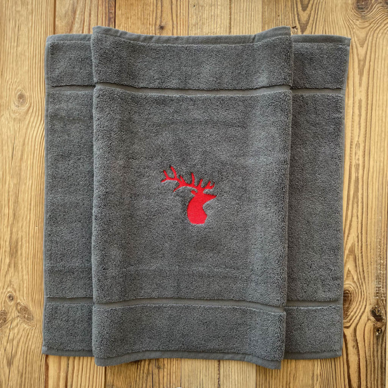 Tappetino cervo grigio