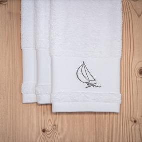 Guest Towel with Boat (pack...
