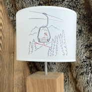 Chairlift lampshade