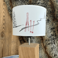 Lámpara de mesa Pista de Esquí