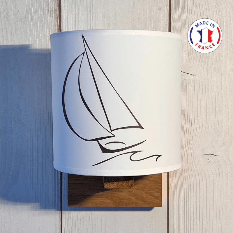 Applique murale bateau