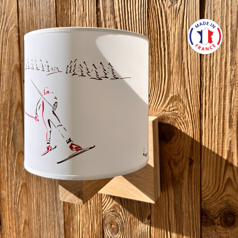 Lampada de parete Sciatore