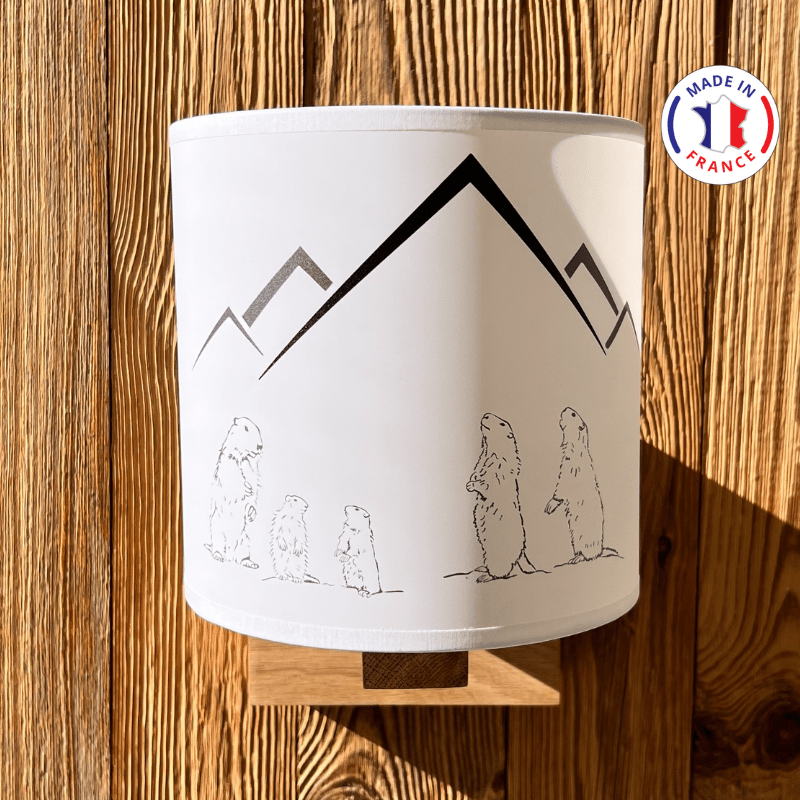 lampada da parete marmotta