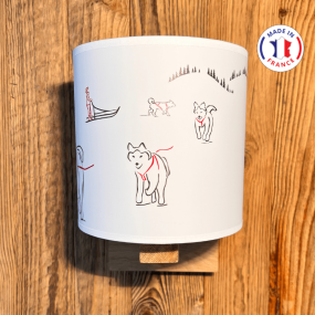 Lámpara de pared Perros de...