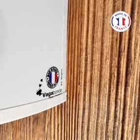 Zoom sur le logo Made in France de l'applique Chien de traineau