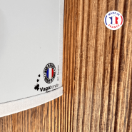 Zoom sur le logo Made in France de l'applique Chien de traineau