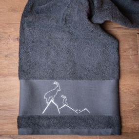 Ibex grey shower sheet...