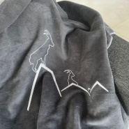 Thick grey blanket - Ibex