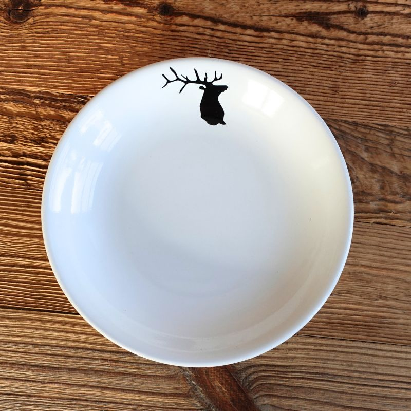 Deer soup plate (pack of 6)