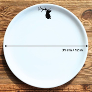 Deer mountain serving dish