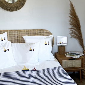 Duvet cover with Seaside Buoys