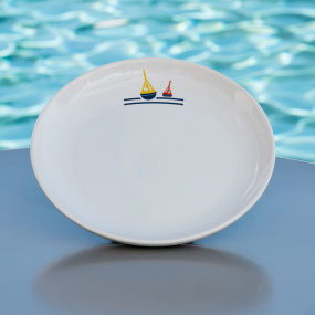 Coastal buoys Dessert Plate...