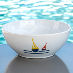 Seaside Beacon salad bowls