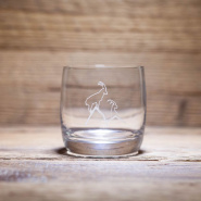 Bicchiere acqua stambecco