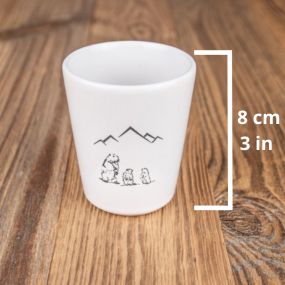 Tazza da caffè Marmotta (x6)