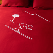 Funda nórdica Schuss roja