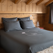 Gray Schuss duvet cover