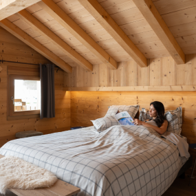 Housse de couette en flanelle avec mannequin