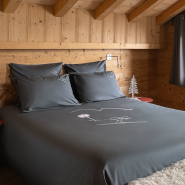 Schuss pillowcase 65x65 gray