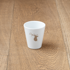 Tazza caffè con cervo beige (x6)