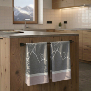 Torchon de cuisine Bouquetin (Pack de 2)