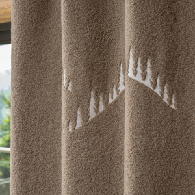 Taupe Blackout Mountain Fir Curtain