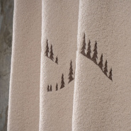 Ecru Blackout Mountain Fir Curtain